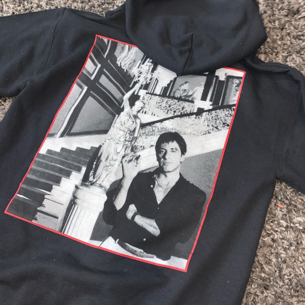 Scar face hoodie